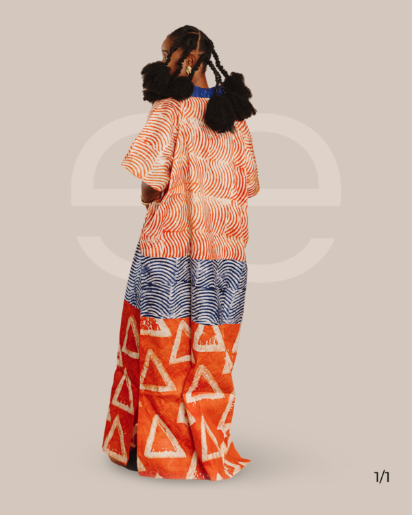 Orange Zéba Kaftan - Image 3