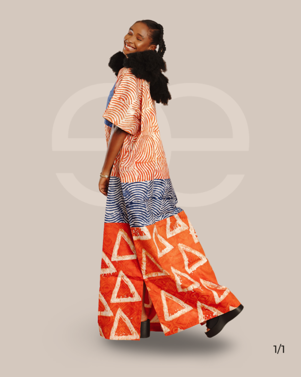 Orange Zéba Kaftan - Image 4